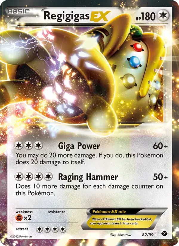 Regigigas-EX - 82/103 - Next Destinies