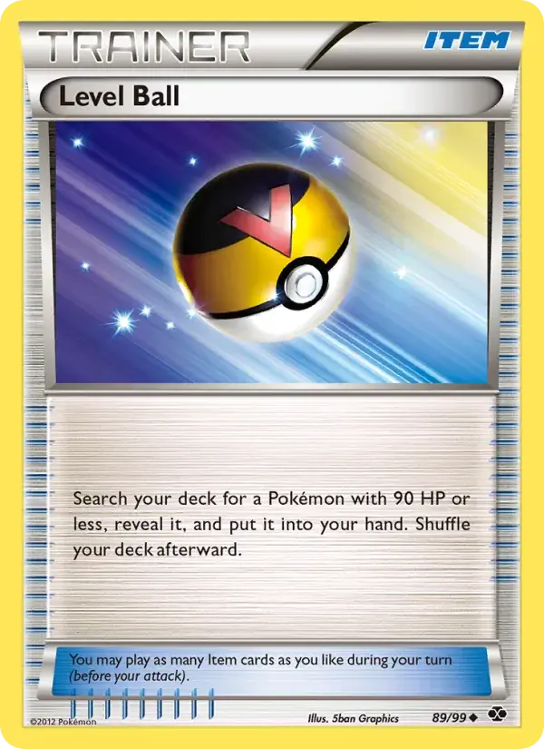 Level Ball - 89/103 - Next Destinies