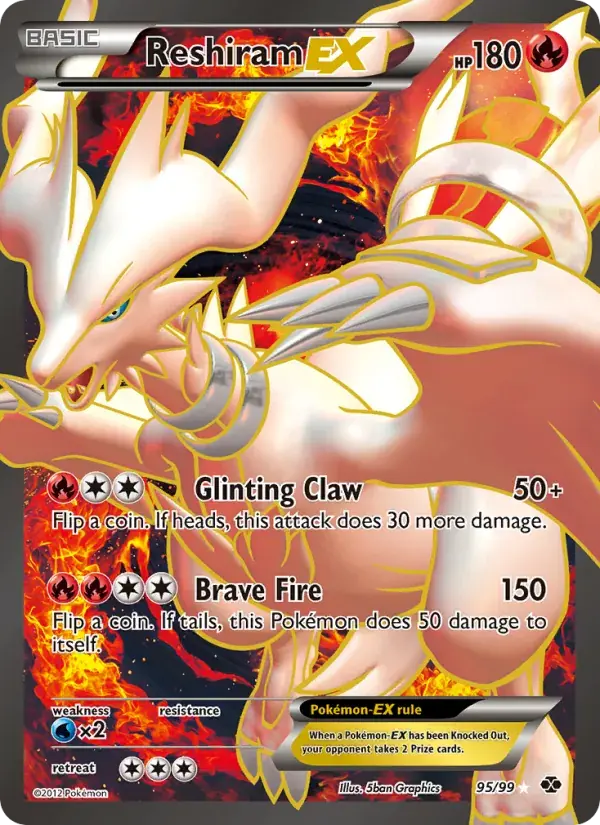 Reshiram-EX - 95/103 - Next Destinies