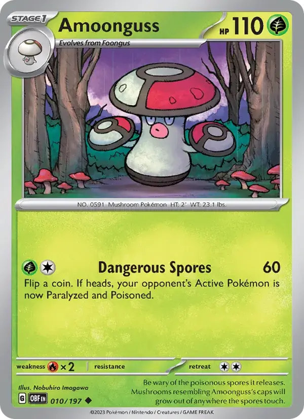 Amoonguss - 010/230 - Obsidian Flames