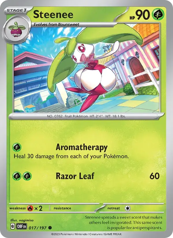Steenee - 017/230 - Obsidian Flames