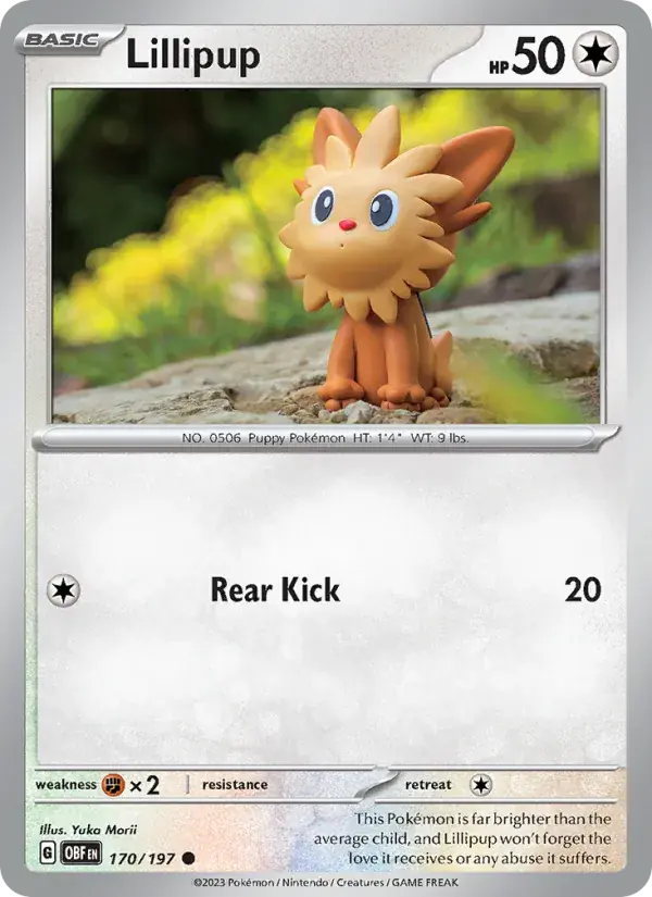Lillipup - 170/230 - Obsidian Flames