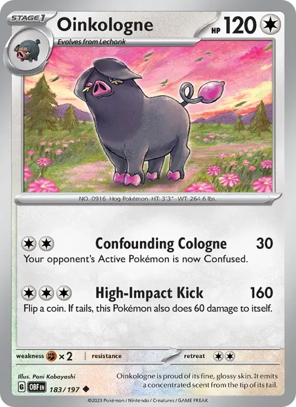 Oinkologne - 183/230 - Obsidian Flames