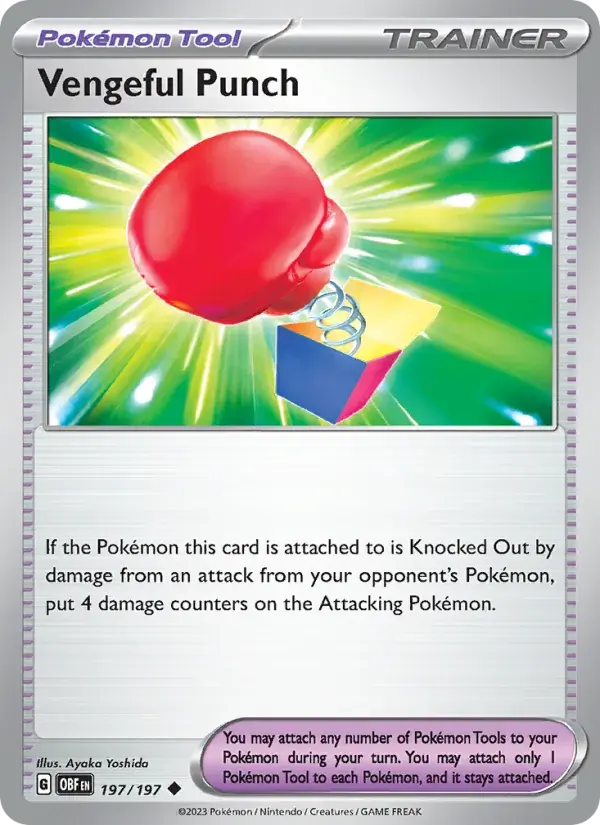 Vengeful Punch - 197/230 - Obsidian Flames