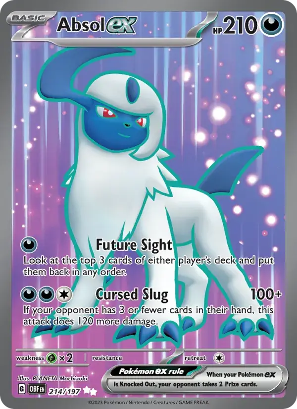 Absol ex - 214/230 - Obsidian Flames