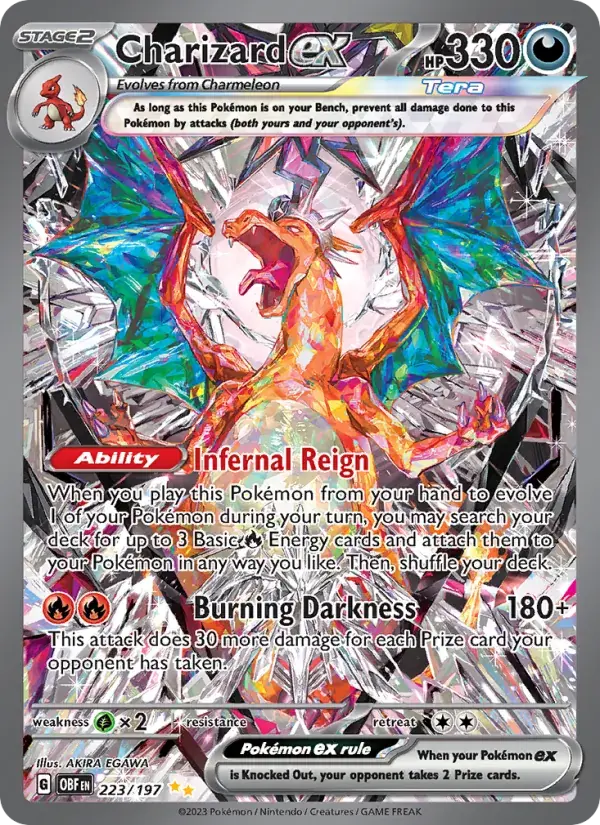 Charizard ex - 223/230 - Obsidian Flames