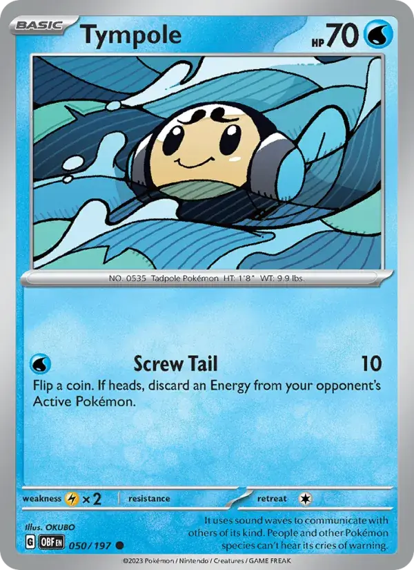 Tympole - 050/230 - Obsidian Flames