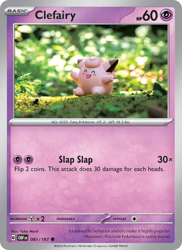 Clefairy - 081/230 - Obsidian Flames