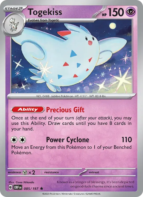 Togekiss - 085/230 - Obsidian Flames