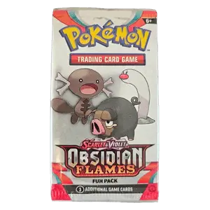 Obsidian Flames Fun Pack (3 Cards)