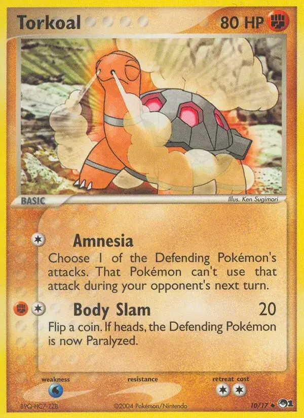 Torkoal - 10/17 - POP Series 1