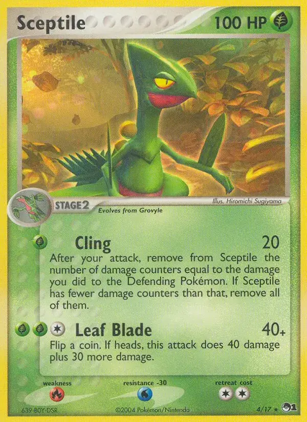 Sceptile - 4/17 - POP Series 1