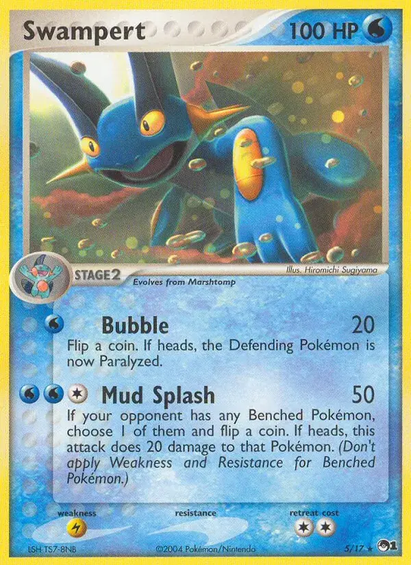 Swampert - 5/17 - POP Series 1