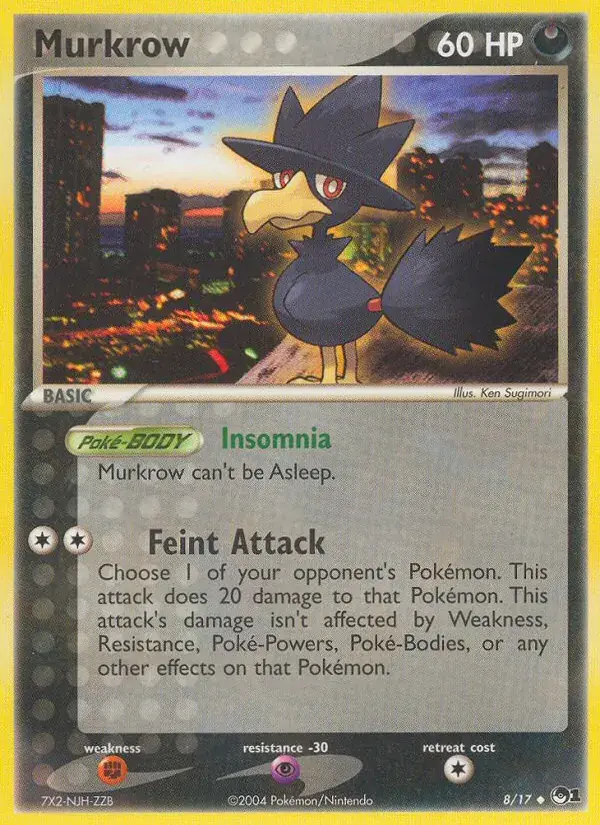 Murkrow - 8/17 - POP Series 1