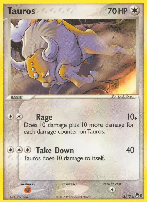 Tauros - 5/17 - POP Series 2
