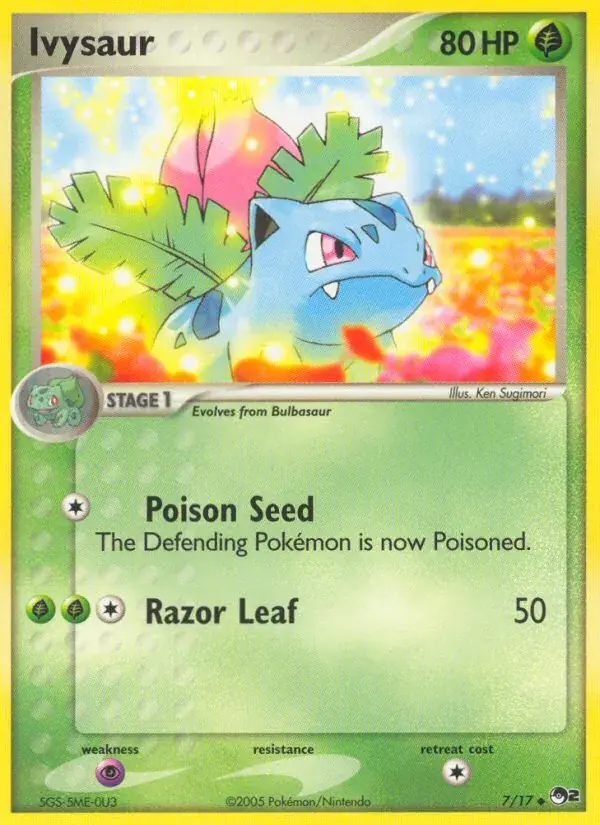 Ivysaur - 7/17 - POP Series 2