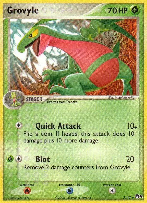 Grovyle - 7/17 - POP Series 4