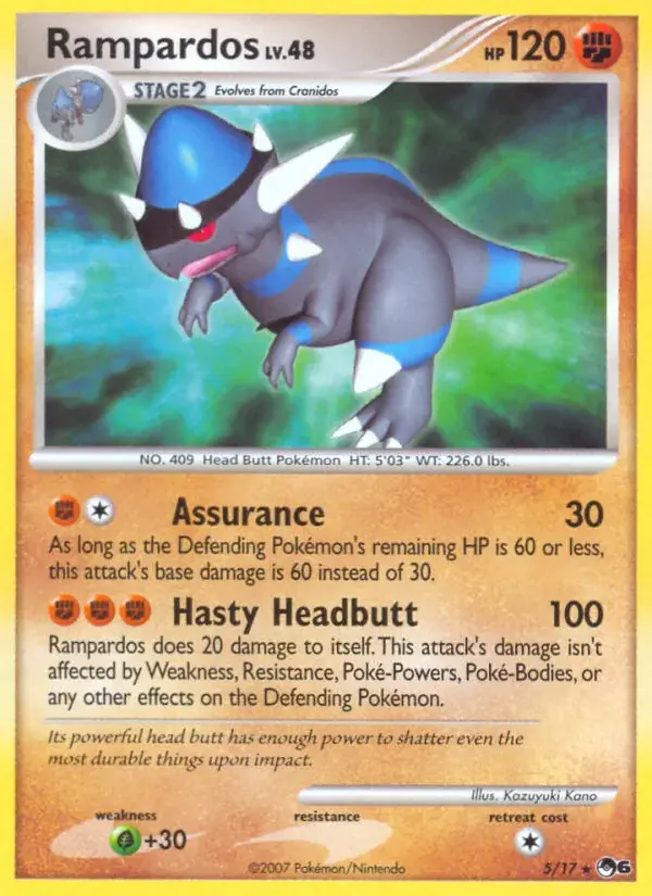 Rampardos - 5/17 - POP Series 6