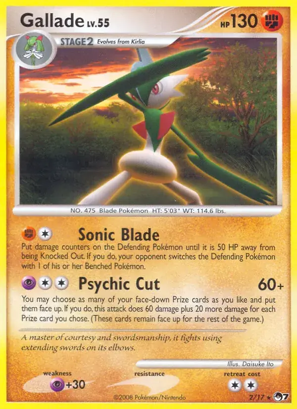 Gallade - 2/17 - POP Series 7