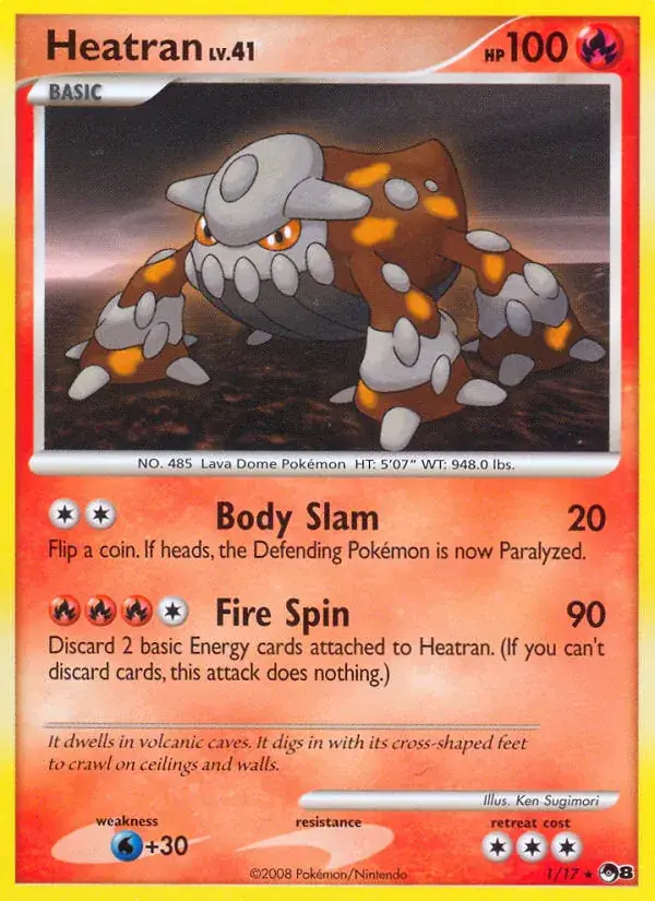 Heatran - 1/17 - POP Series 8