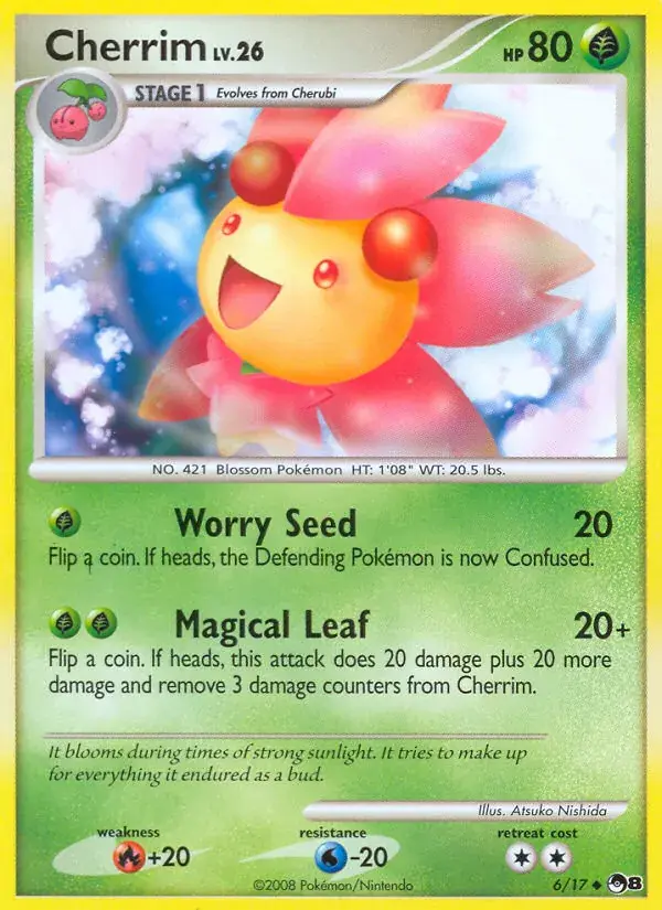 Cherrim - 6/17 - POP Series 8