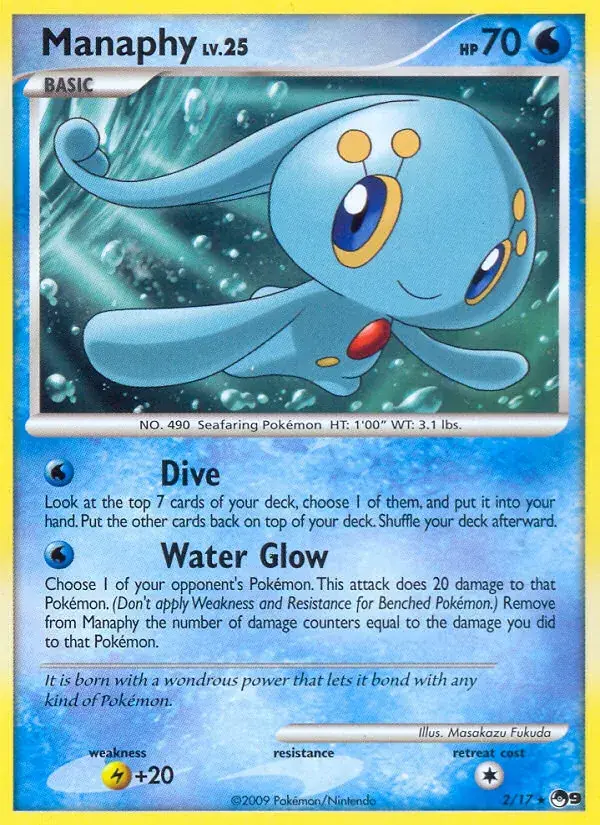 Manaphy - 2/17 - POP Series 9