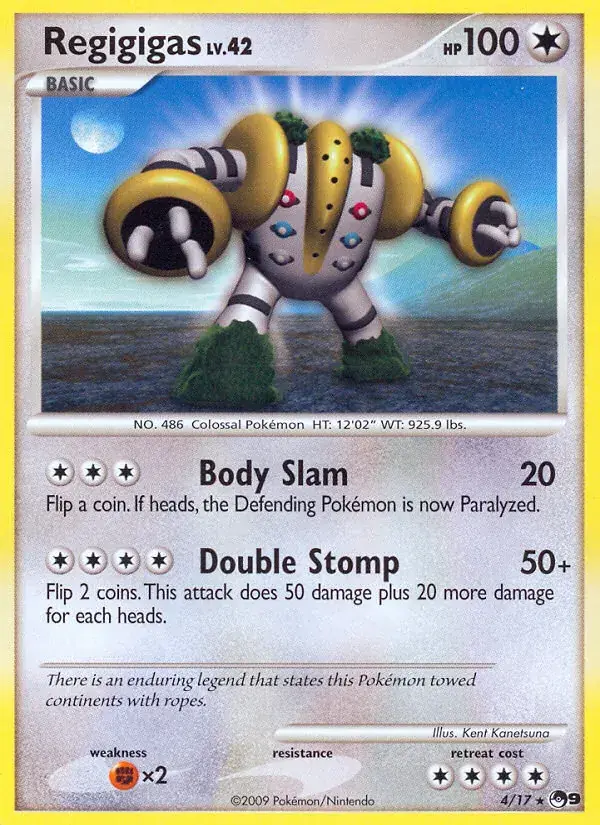Regigigas - 4/17 - POP Series 9
