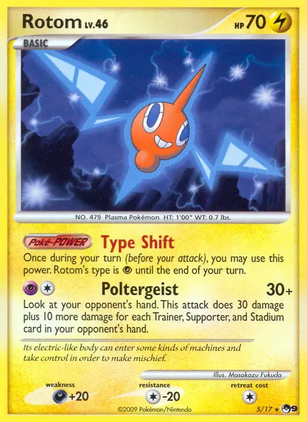 Rotom - 5/17 - POP Series 9
