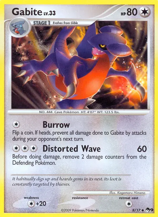 Gabite - 8/17 - POP Series 9