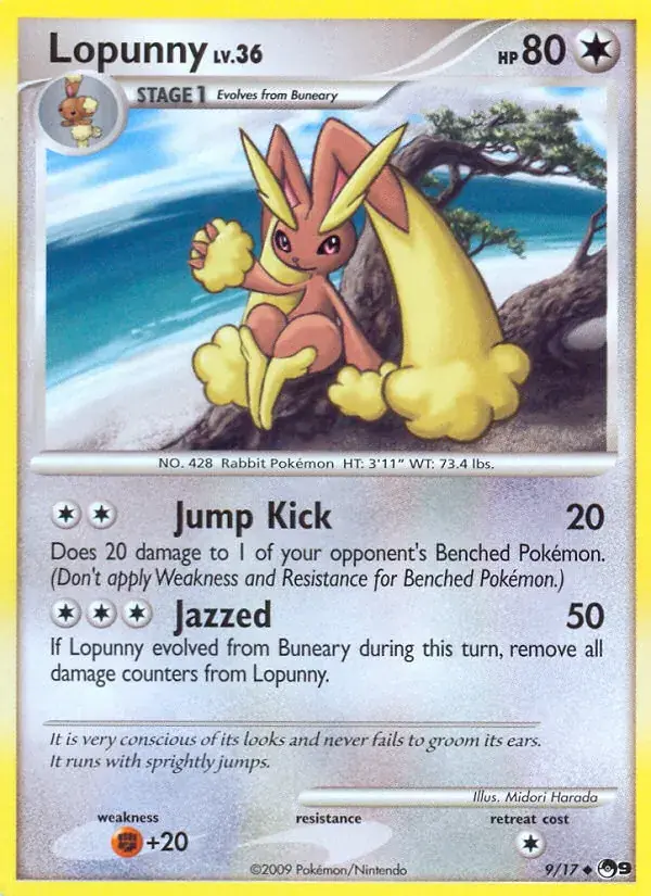 Lopunny - 9/17 - POP Series 9