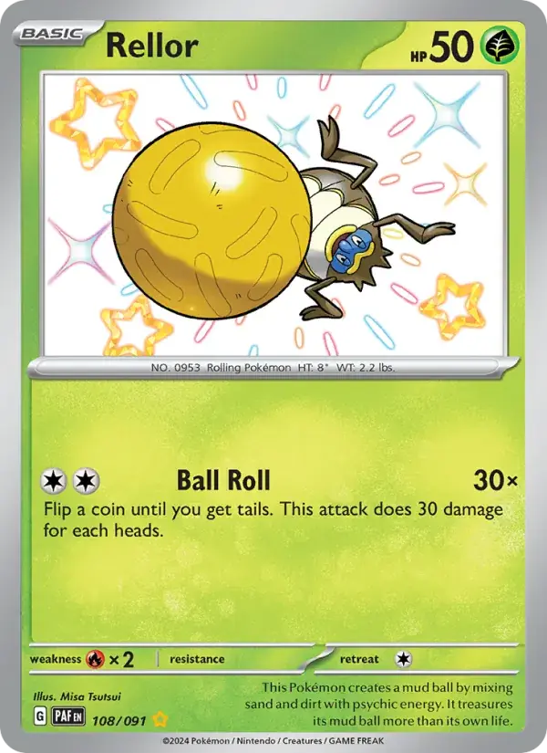 Rellor - 108/245 - Paldean Fates