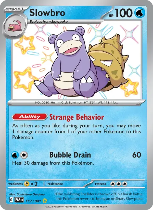 Slowbro - 117/245 - Paldean Fates