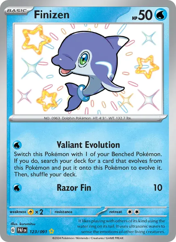 Finizen - 123/245 - Paldean Fates