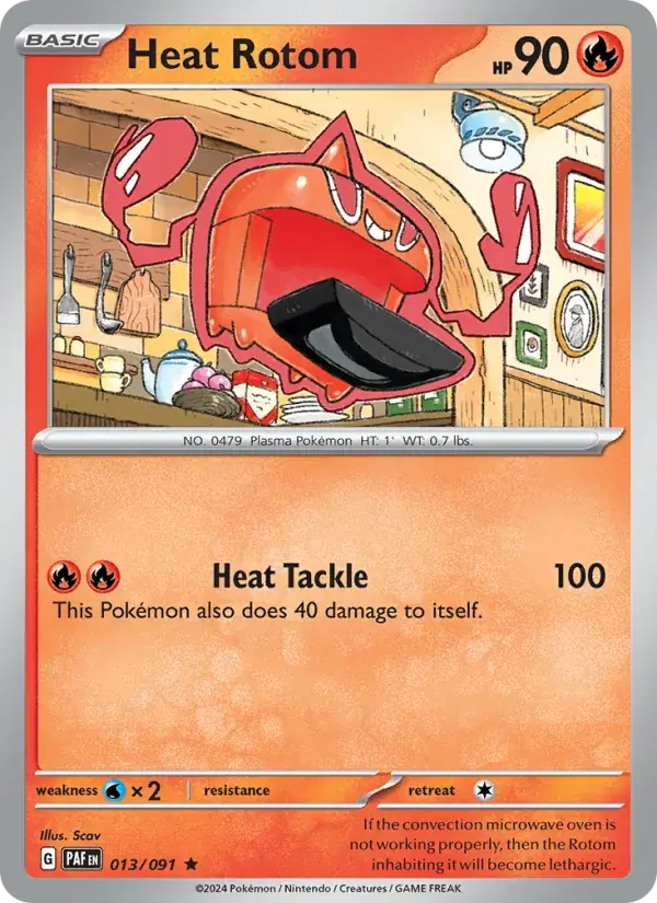 Heat Rotom - 013/245 - Paldean Fates
