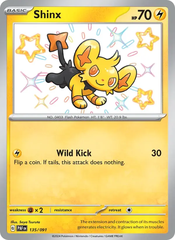 Shinx - 135/245 - Paldean Fates