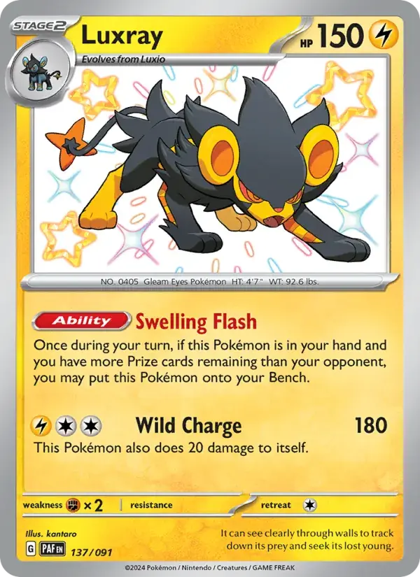 Luxray - 137/245 - Paldean Fates