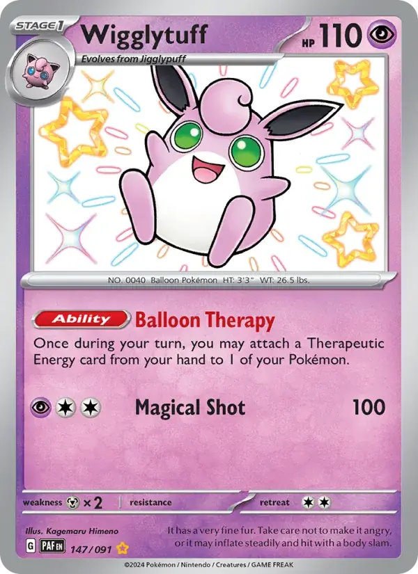 Wigglytuff - 147/245 - Paldean Fates