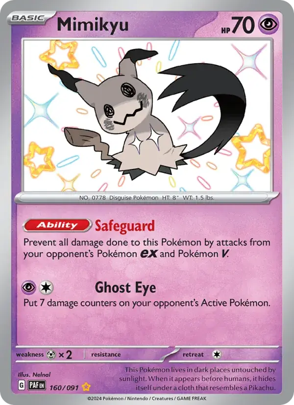 Mimikyu - 160/245 - Paldean Fates
