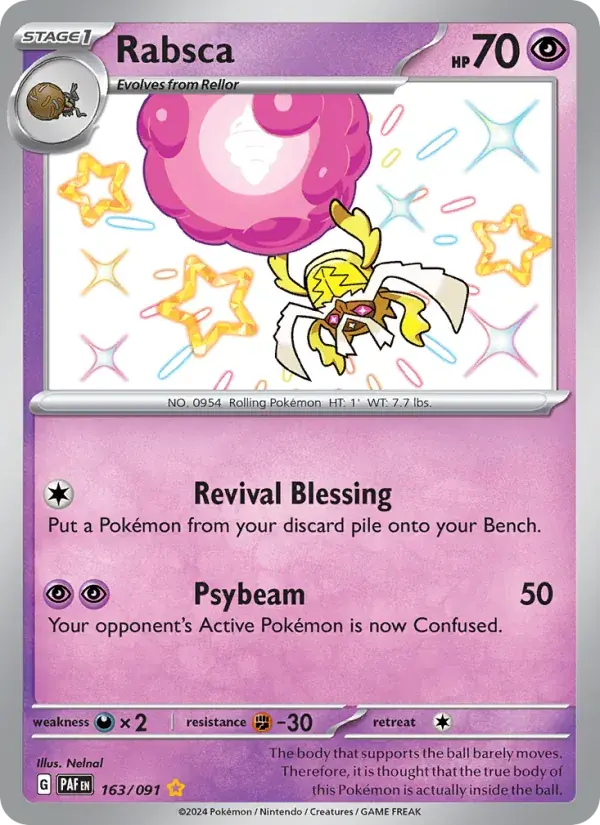 Rabsca - 163/245 - Paldean Fates
