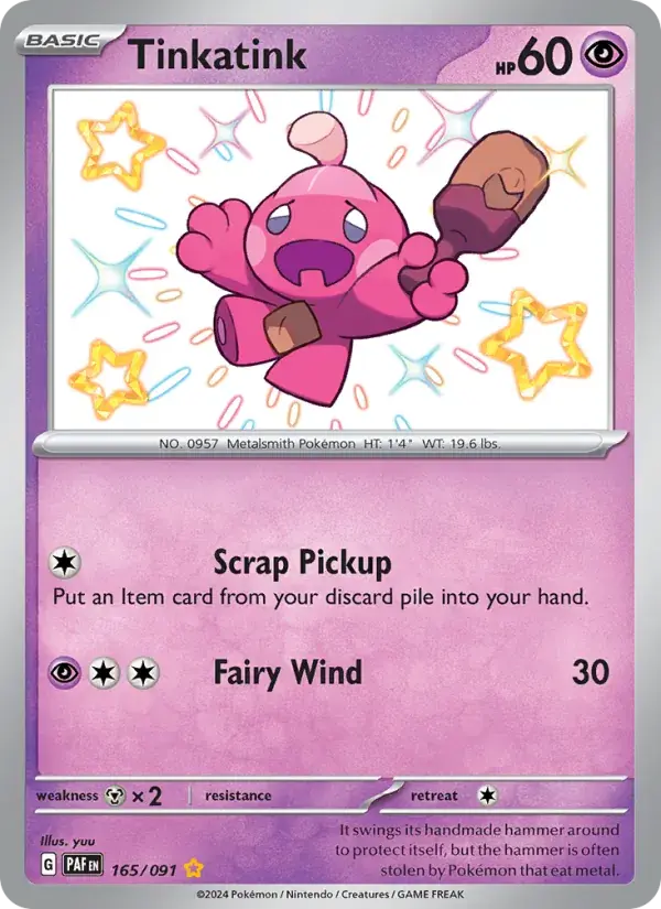 Tinkatink - 165/245 - Paldean Fates