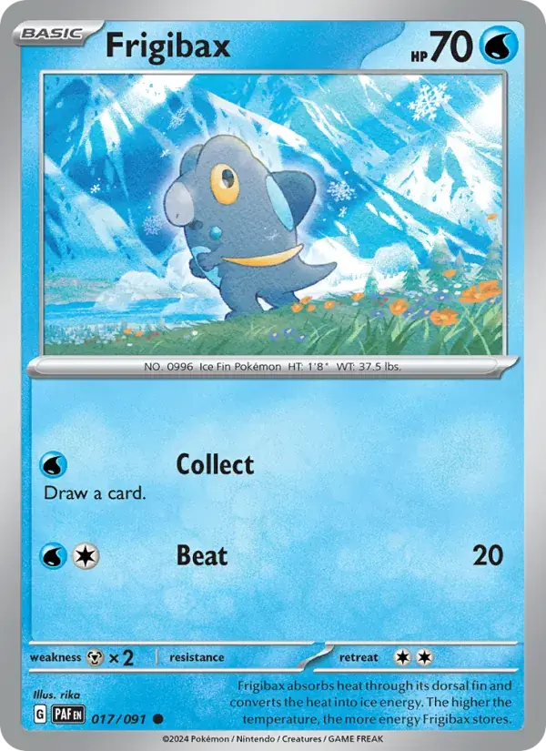 Frigibax - 017/245 - Paldean Fates