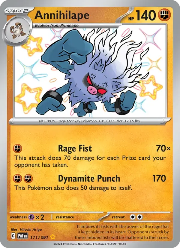 Annihilape - 171/245 - Paldean Fates