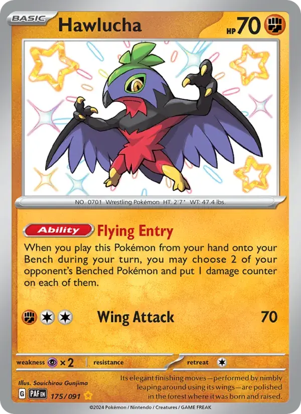 Hawlucha - 175/245 - Paldean Fates