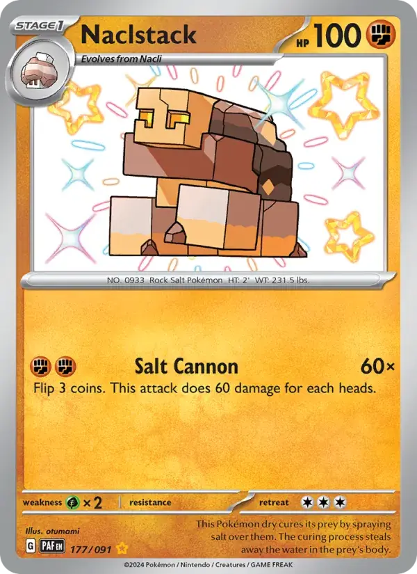 Naclstack - 177/245 - Paldean Fates