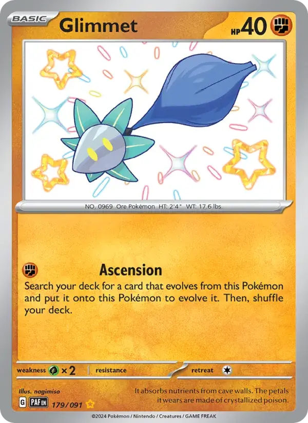 Glimmet - 179/245 - Paldean Fates