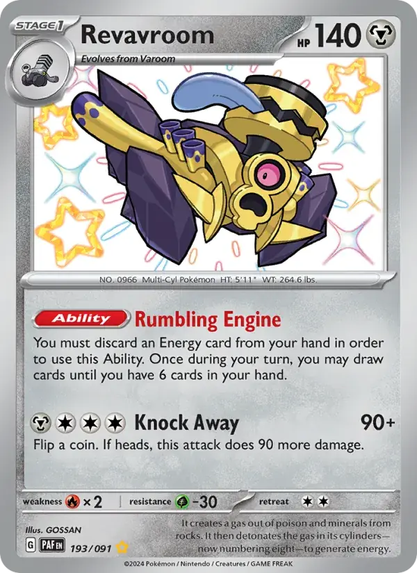 Revavroom - 193/245 - Paldean Fates