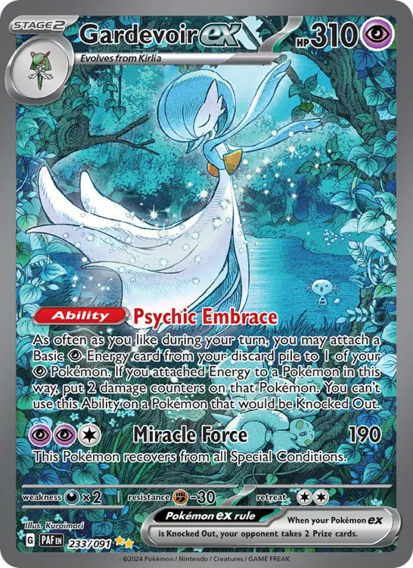 Gardevoir ex - 233/245 - Paldean Fates