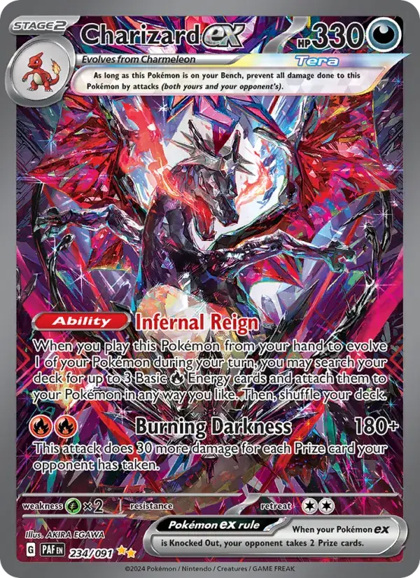 Charizard ex - 234/245 - Paldean Fates