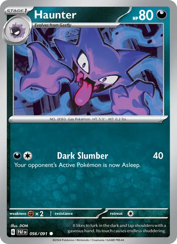 Haunter - 056/245 - Paldean Fates