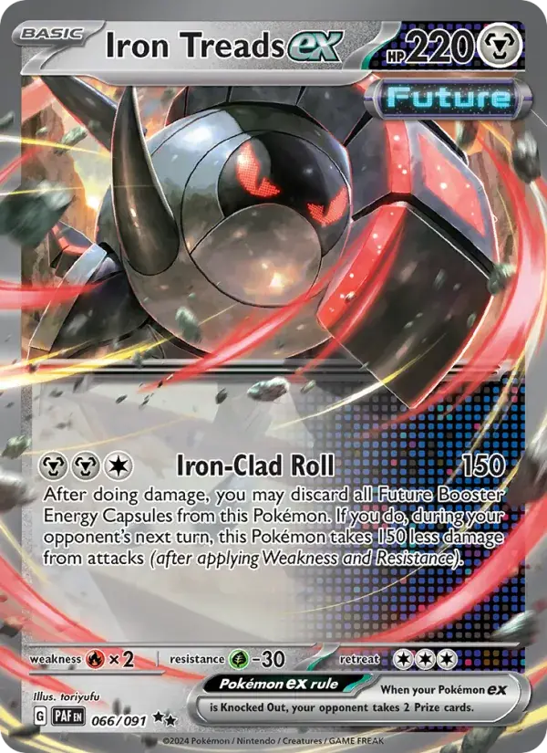 Iron Treads ex - 066/245 - Paldean Fates